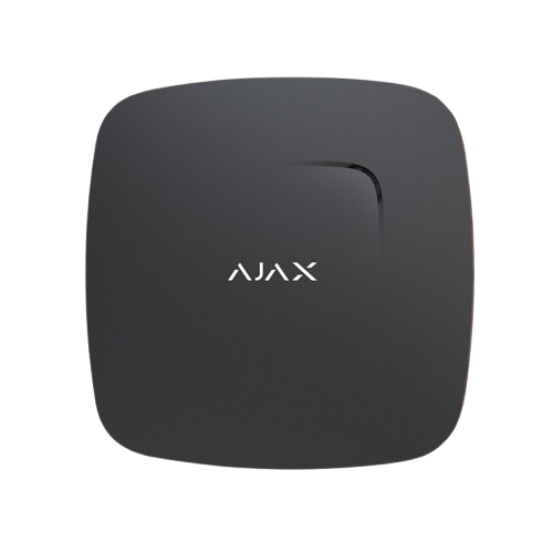 Ajax FireProtect Black — датчик диму та температури
