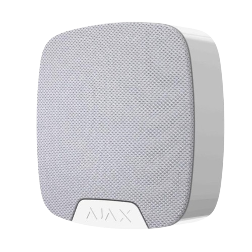 Ajax HomeSiren White — вигляд збоку