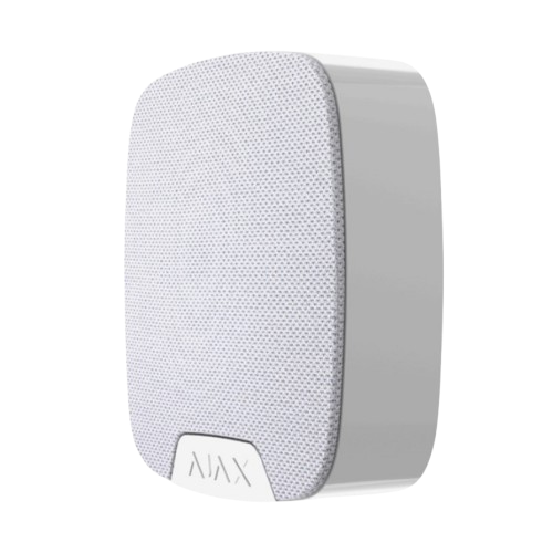Ajax HomeSiren White — LED-індикація
