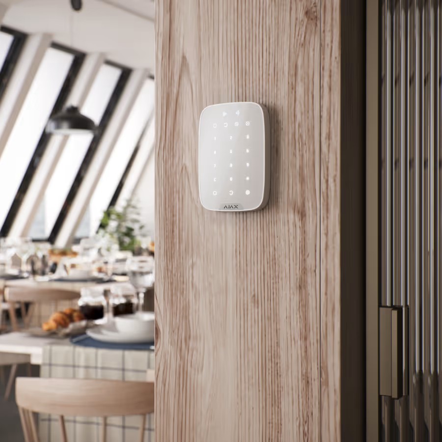 Ajax KeyPad Plus White — розміри