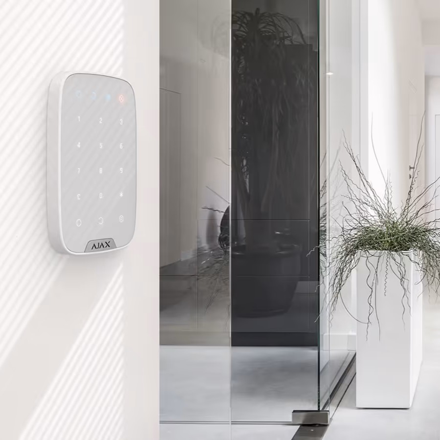 Ajax KeyPad White — встановлення