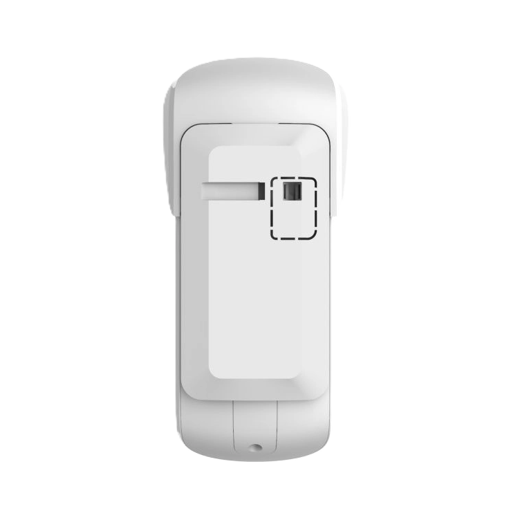 Ajax MotionCam Outdoor White — встановлення на вулиці